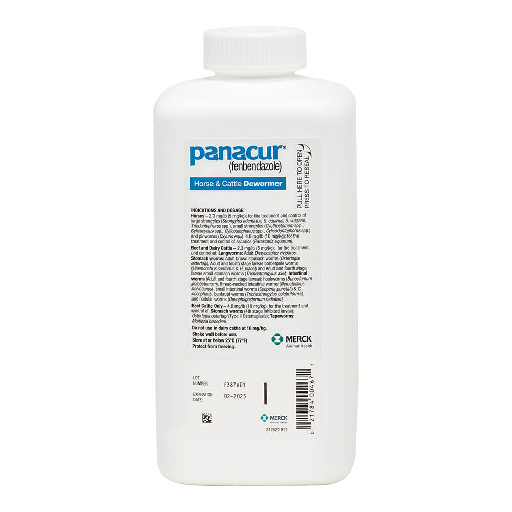 rx panacur 10% suspension x 1000ml bottle