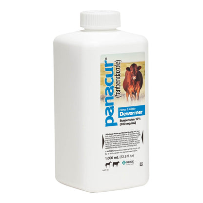 Rx Panacur 10% suspension x 1000ml bottle