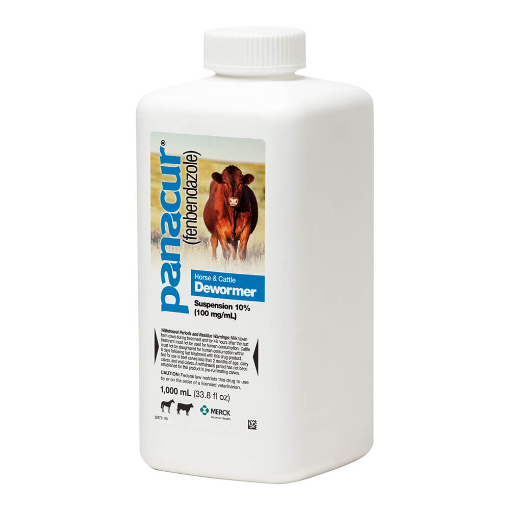 rx panacur 10% suspension x 1000ml bottle
