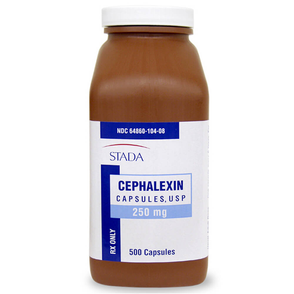 rx cephalexin 250mg x 500 capsules
