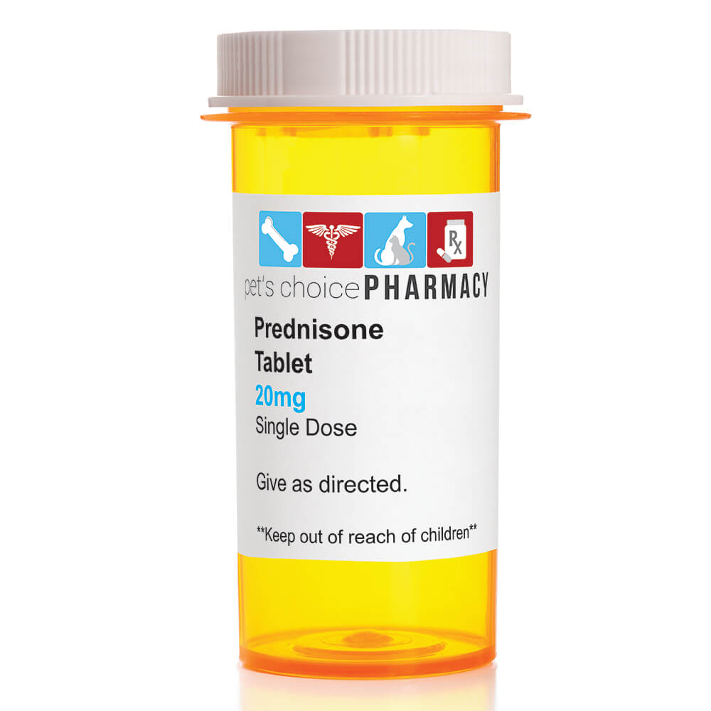 rx prednisone 20mg x 1 tablet