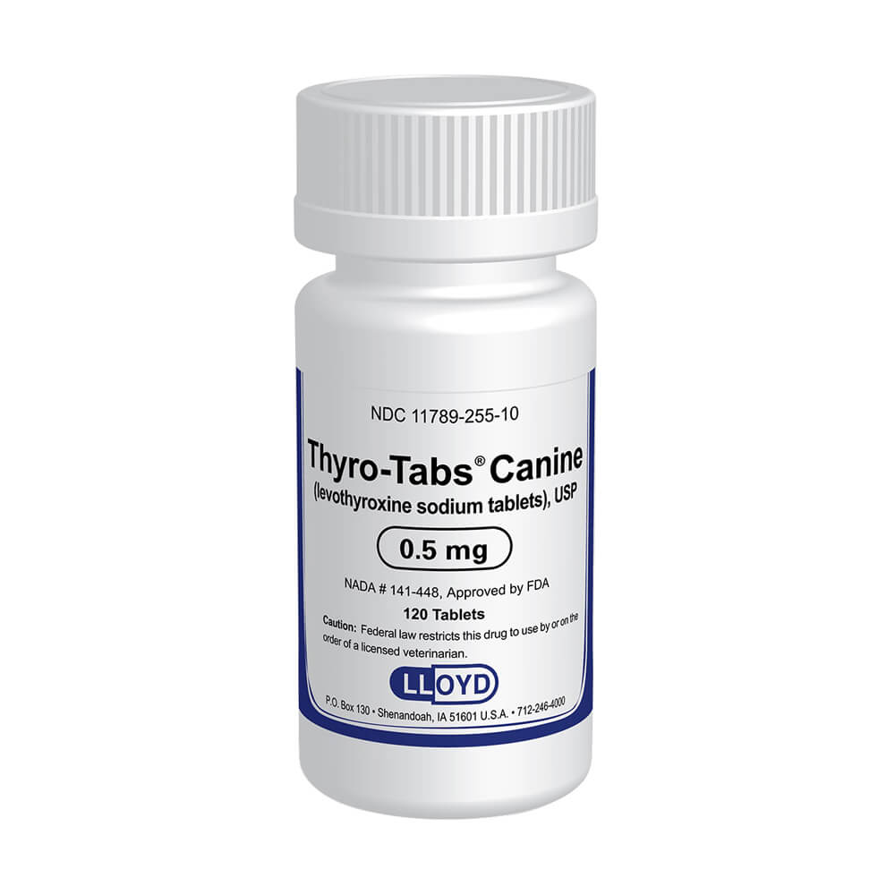 rx thyro-tabs 0.5 mg x 120 tablets