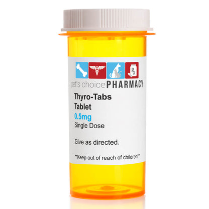 Rx Thyro-Tabs 0.5mg x 1 tablet