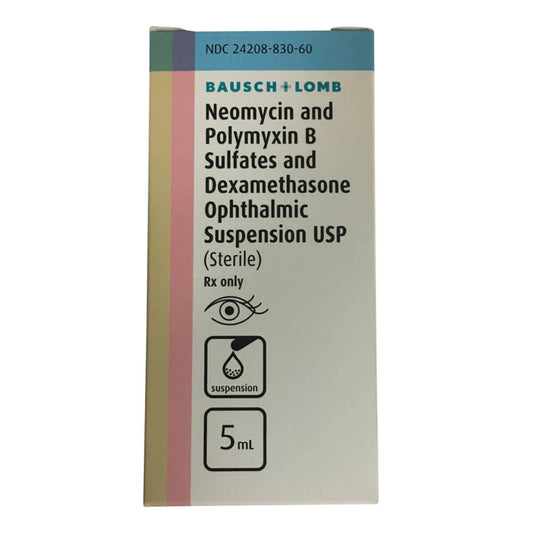 Rx Neo/poly/dex x 5 ml opth suspension