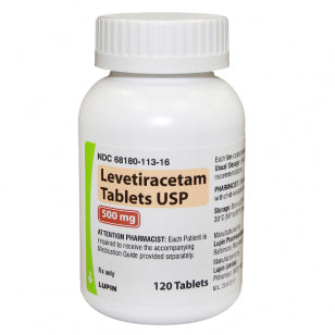 rx levetiracetam 500mg 120tbs
