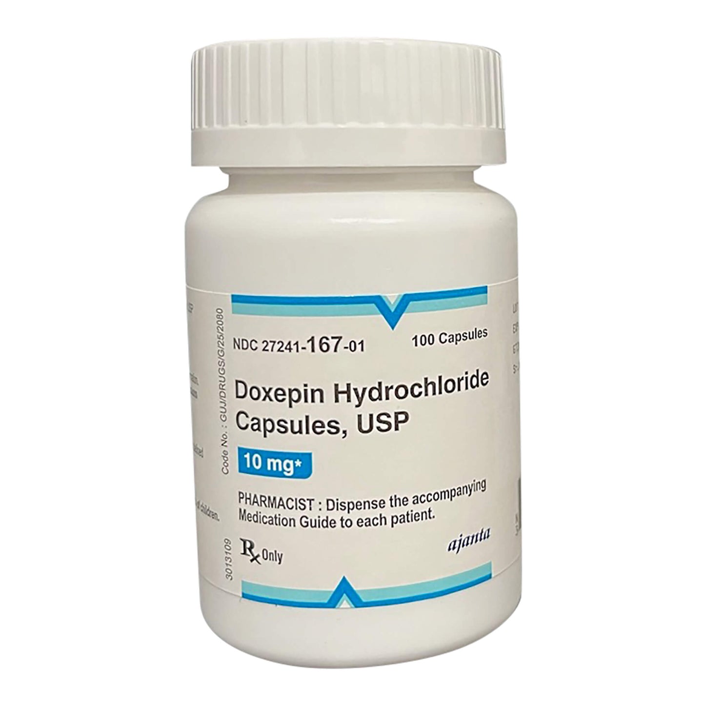 rx doxepin 10mg, 100ct