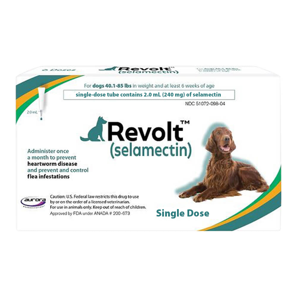 rx revolt (selamectin) dog 40.1-85 lbs single