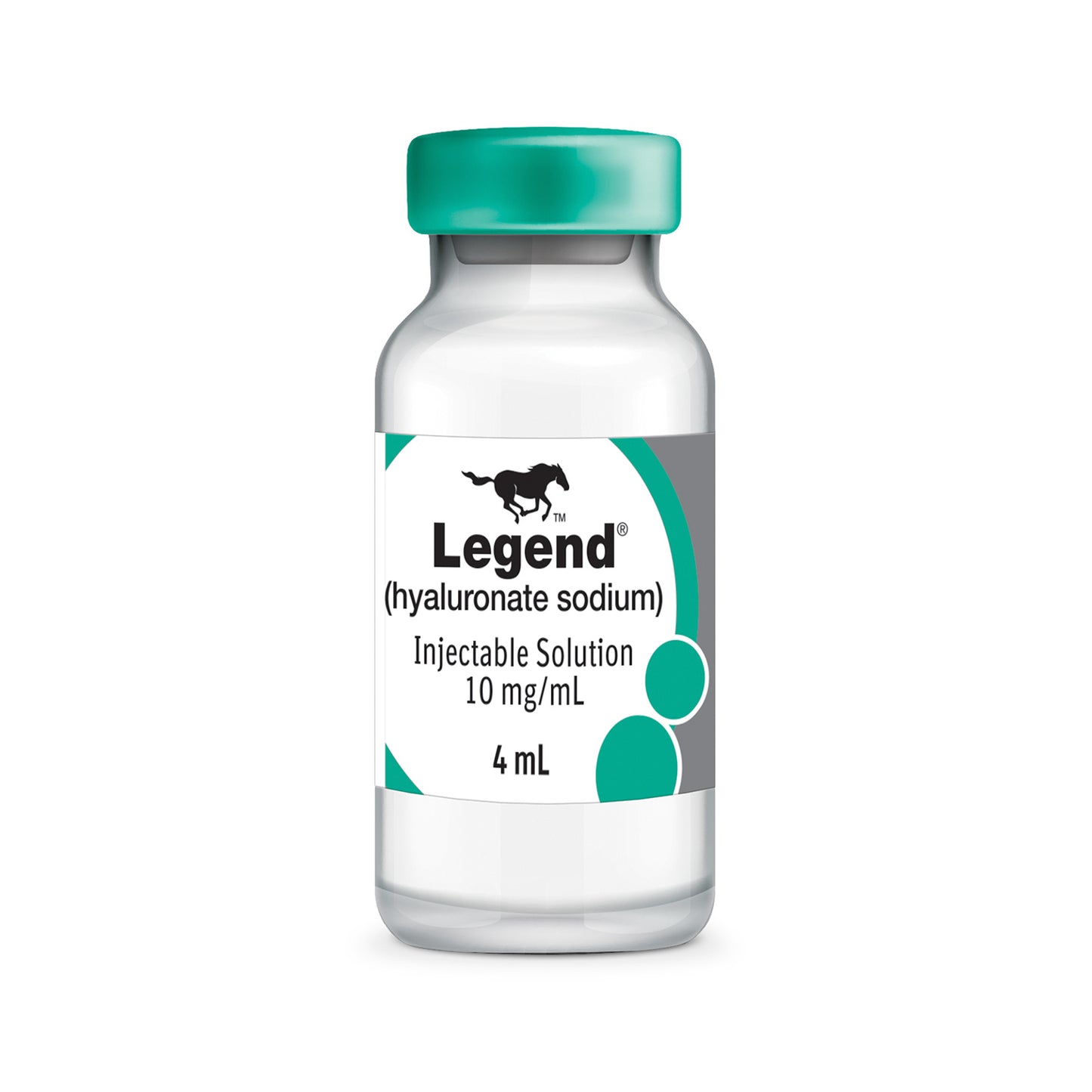 rx legend injectable solution, 10mg/ml x 4 ml