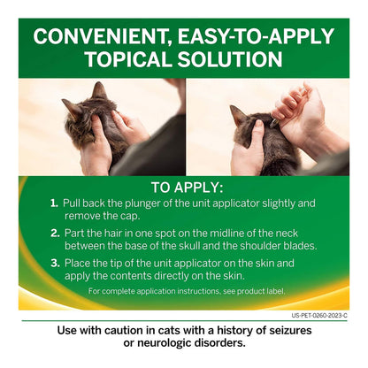 Rx Nexgard Combo Topical for Cats, 5.6-16.5lbs, 3pk
