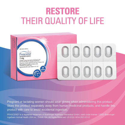 Rx Prascend 1 mg x 160 tablets