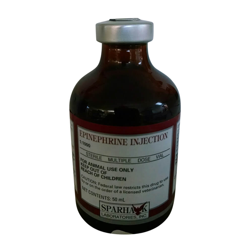 rx epinephrine inj 1:1000 50ml
