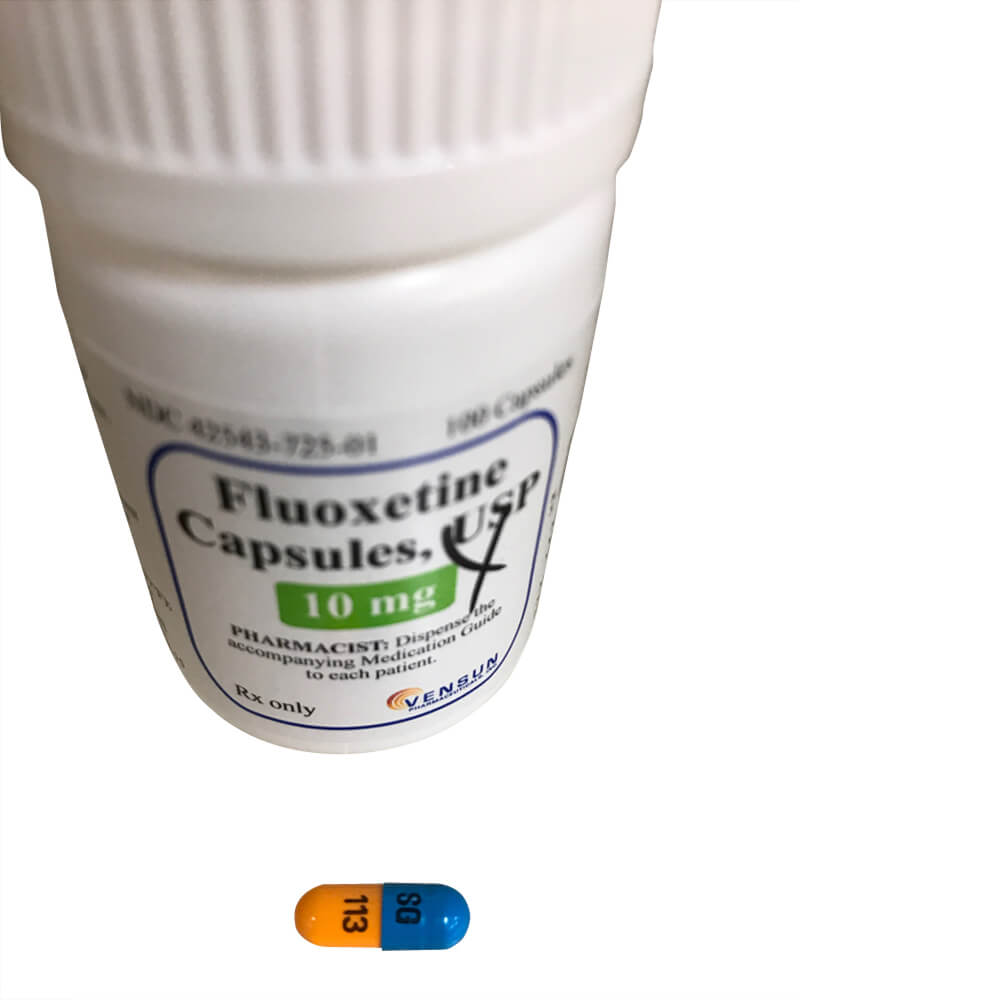 rx fluoxetine 10mg x 1 capsule