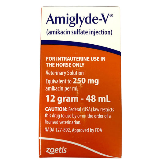 Rx Amiglyde-V 250mg/ml injection x 48ml bottle