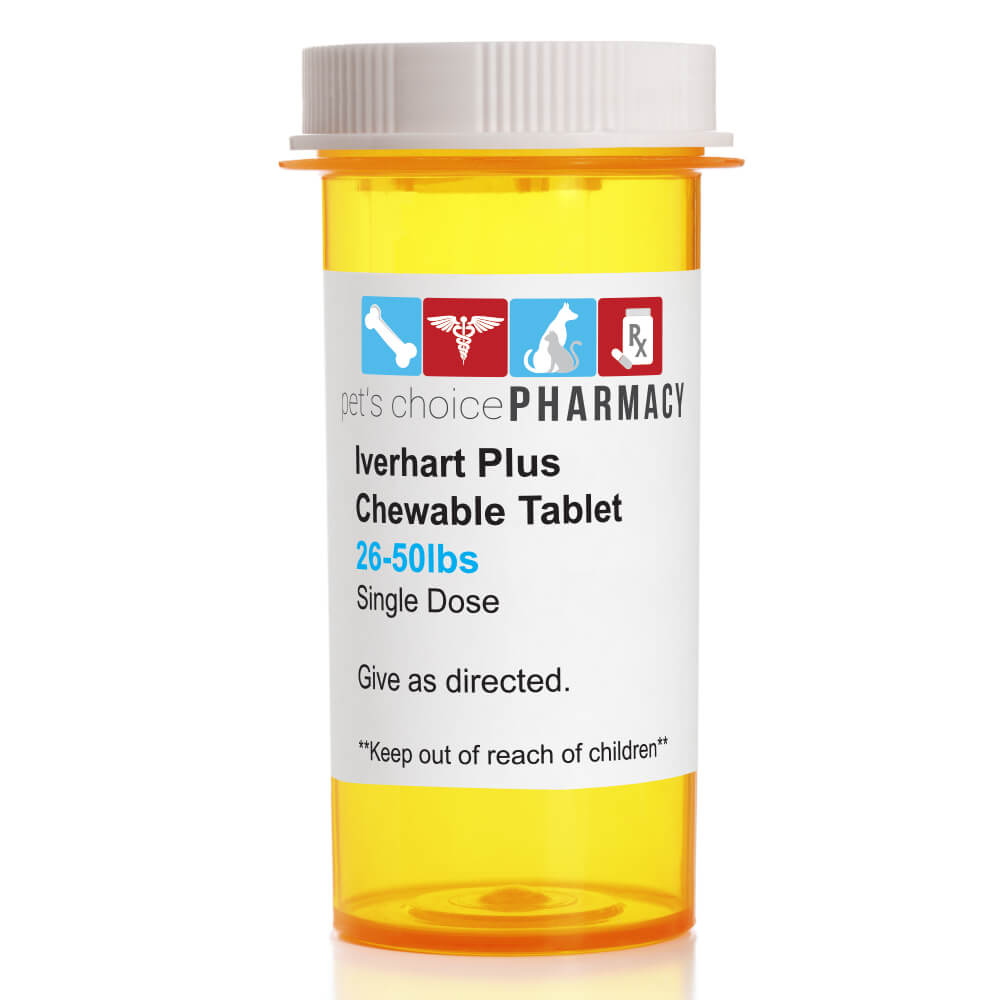 rx iverhart plus 26-50lbs x 1 tablet