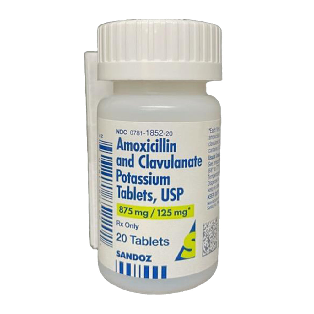 rx amox/clav  875mg/125mg x20 tablets