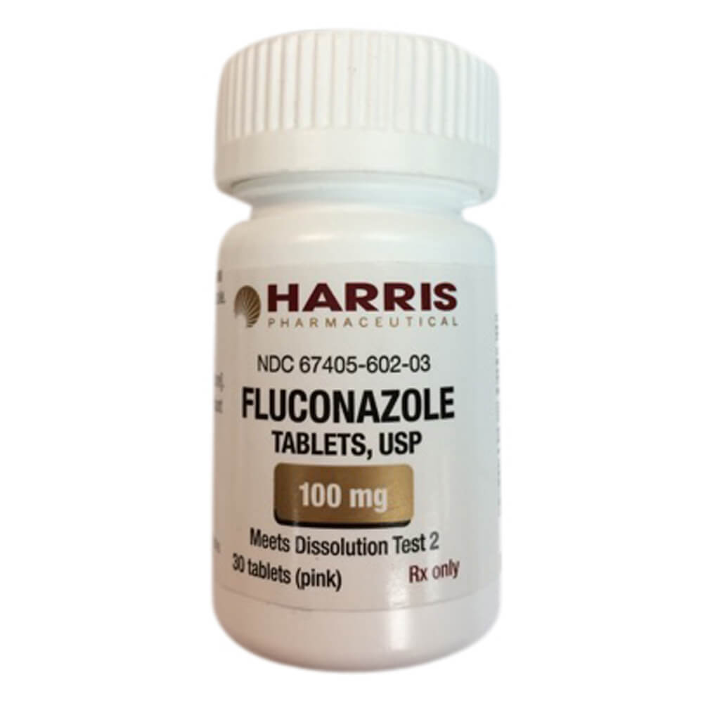 rx fluconazole 100 mg x 30 tablets