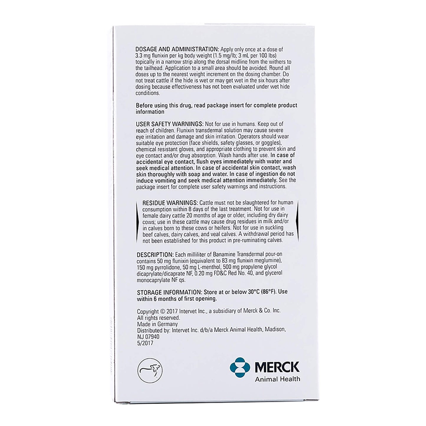 rx banamine transdermal 250ml