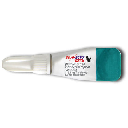 Rx Bravecto Plus Topical Cat 2.6-6.2lbs x 1 tube