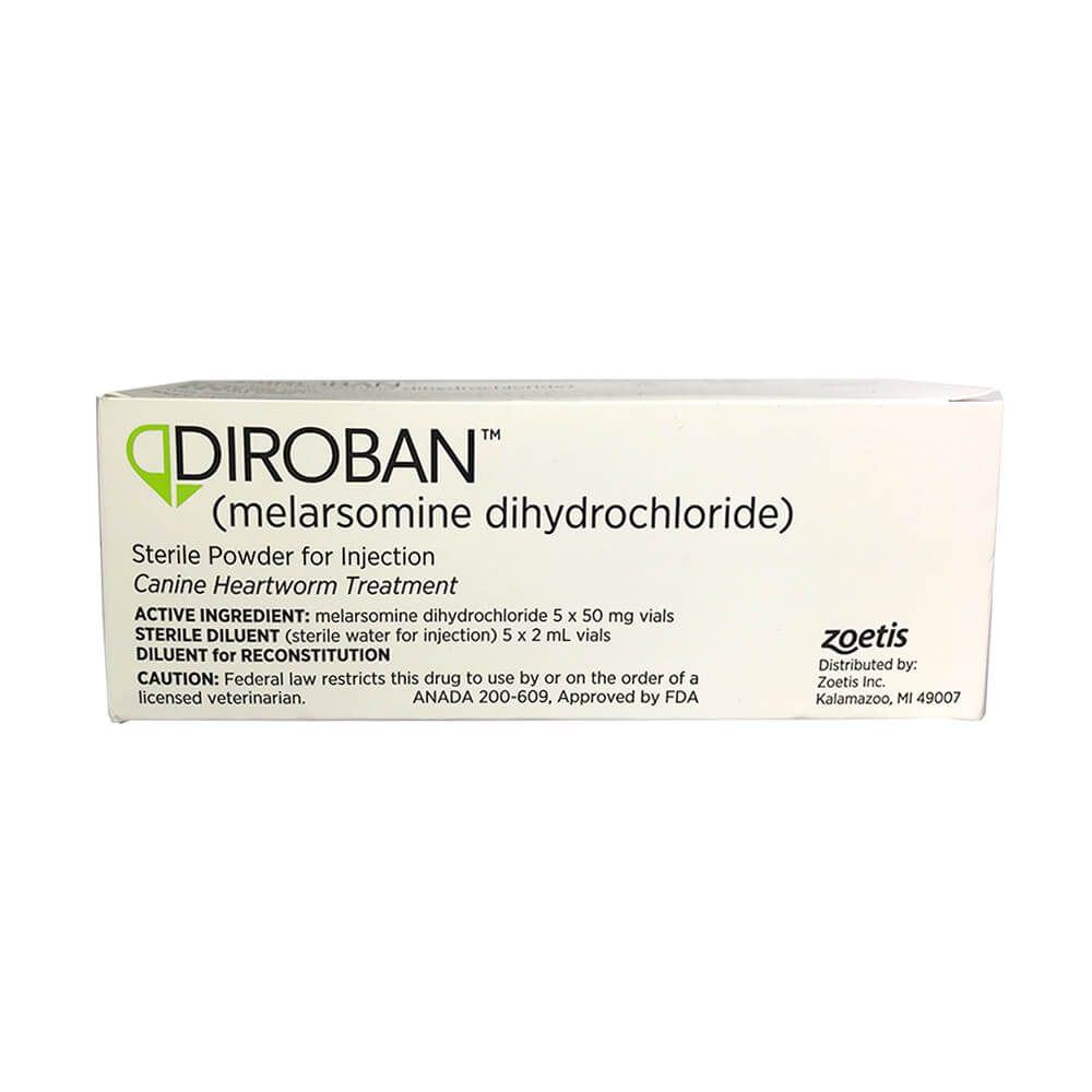 rx diroban x 5 x 50mg vials