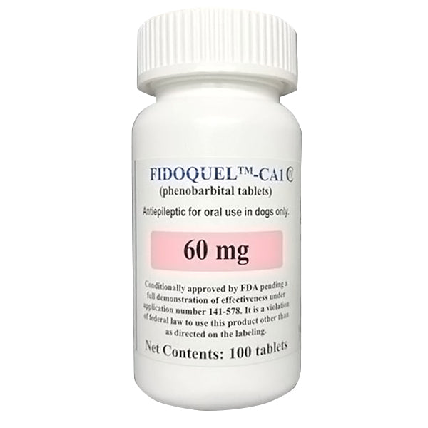rx phenobarbital (fidoquel ca1) 60mg x 100 tablets