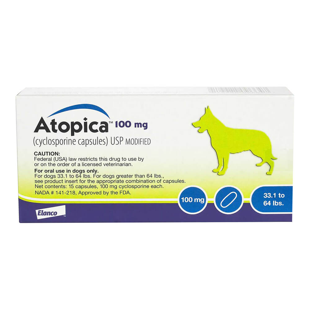 rx atopica 100mg x 15 capsules