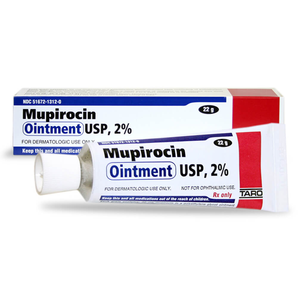 rx mupirocin 2% ointment x 22 gm tube