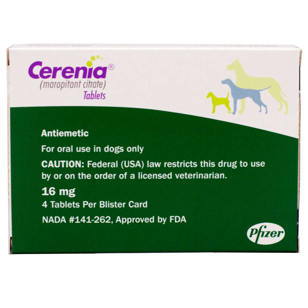 rx cerenia 16 mg x 4 ct