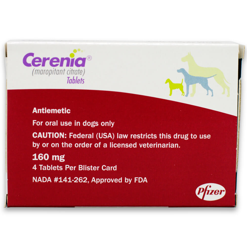 rx cerenia 160 mg x 4 ct