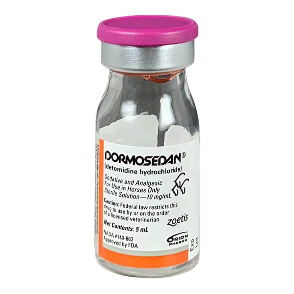 rx dormosedan 10 mg/ml injection x 5ml bottle