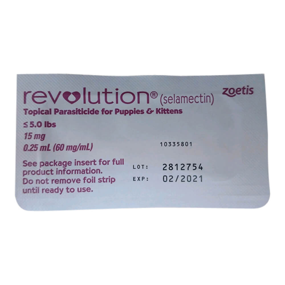 rx revolution feline 0-5lbs x 1 month