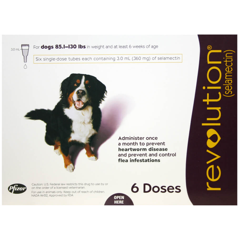 rx revolution canine 85.1-130lbs x 6 months