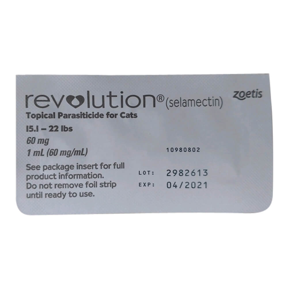 rx revolution feline 15.1-22lbs x 1 month
