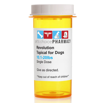 Rx Revolution canine 10.1 -20lbs x 1 month