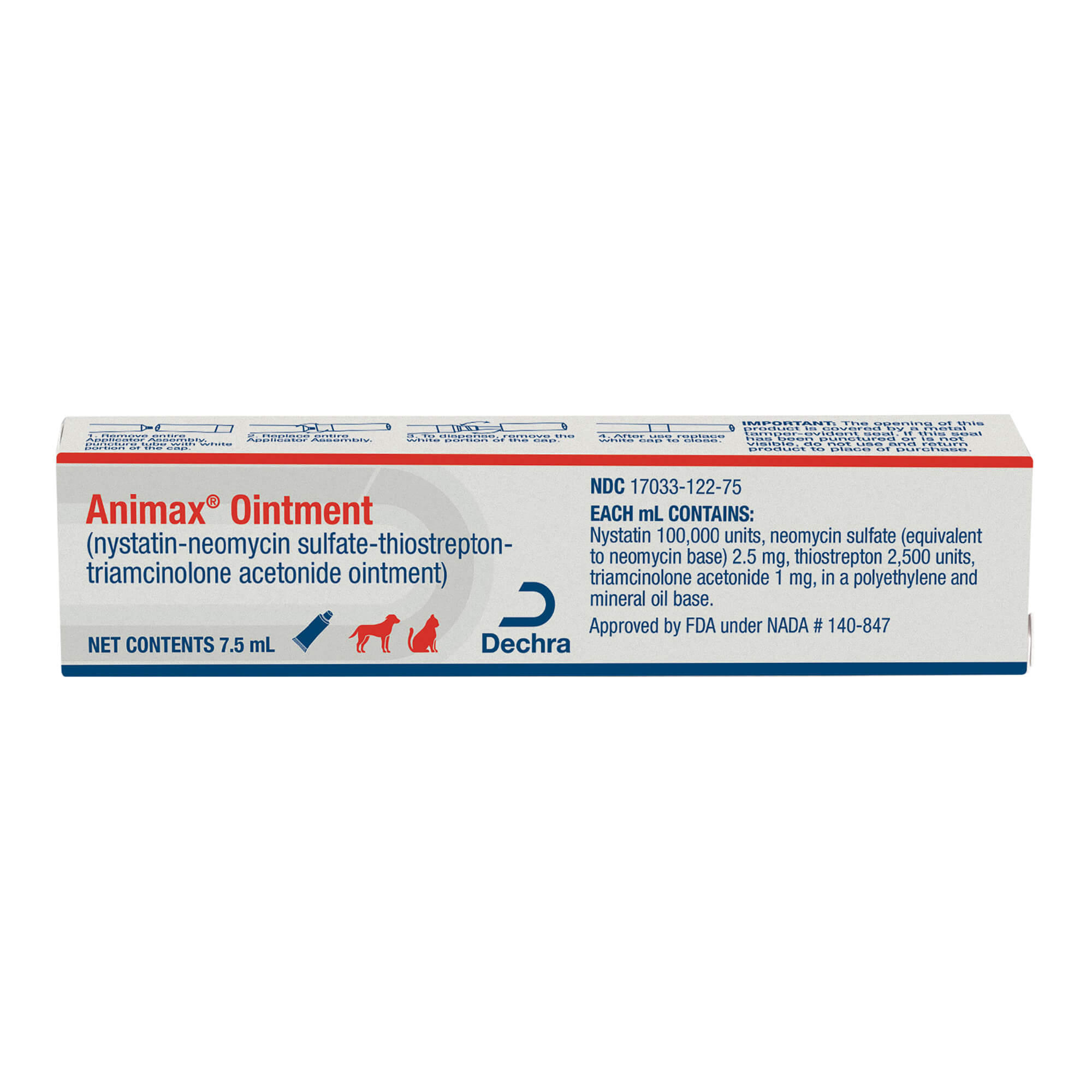 Rx Animax ointment x 7.5ml tube