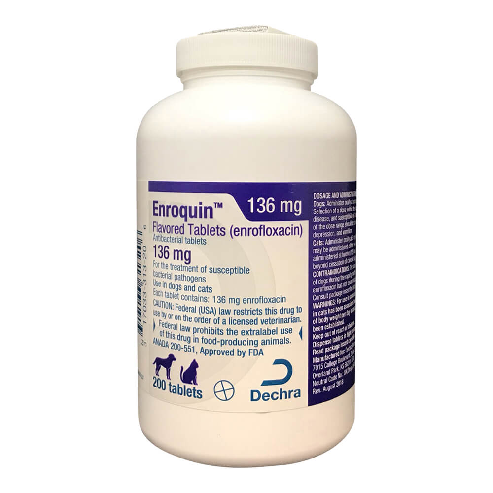 rx enroquin 136 mg x 200 tablets