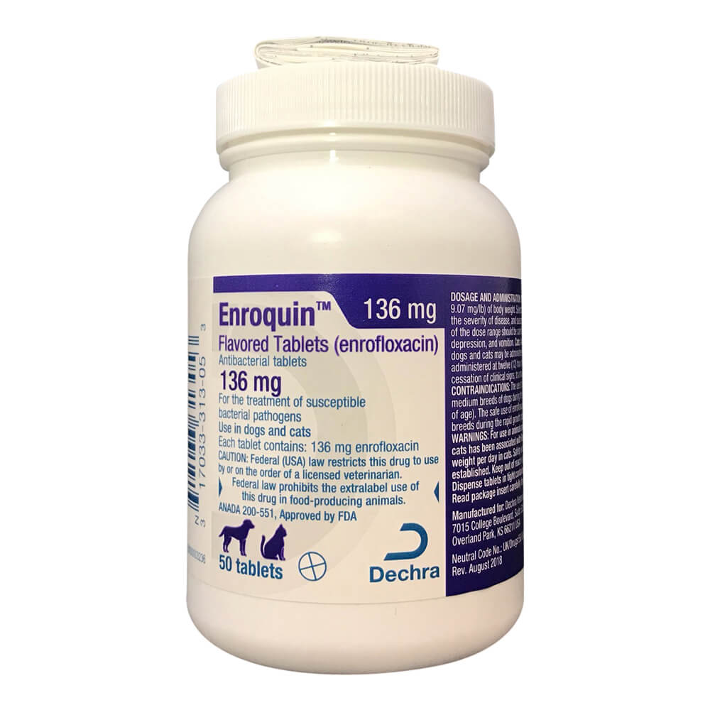 rx enroquin 136 mg x 50 tablets