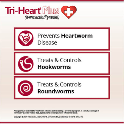 Rx Tri-heart plus 26-50 green single tab