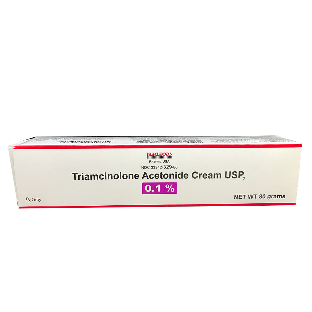 rx triamcinolone cream x 80 gm tube