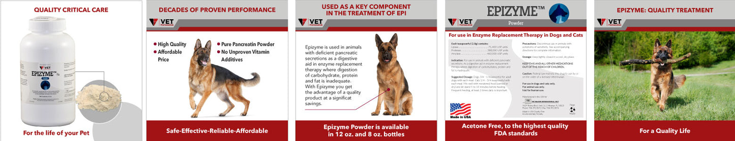 rx epizyme powder x 12 oz bottle