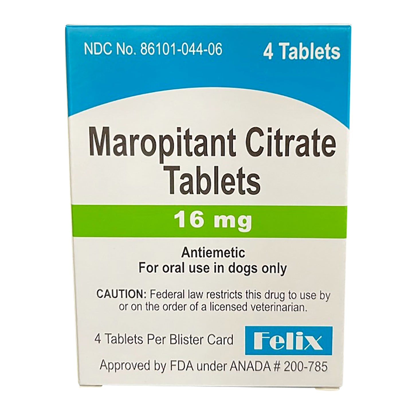 rx maropitant citrate tablets 16mg, 4ct
