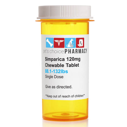 Rx Simparica 88.1-132lbs x 1 tablet