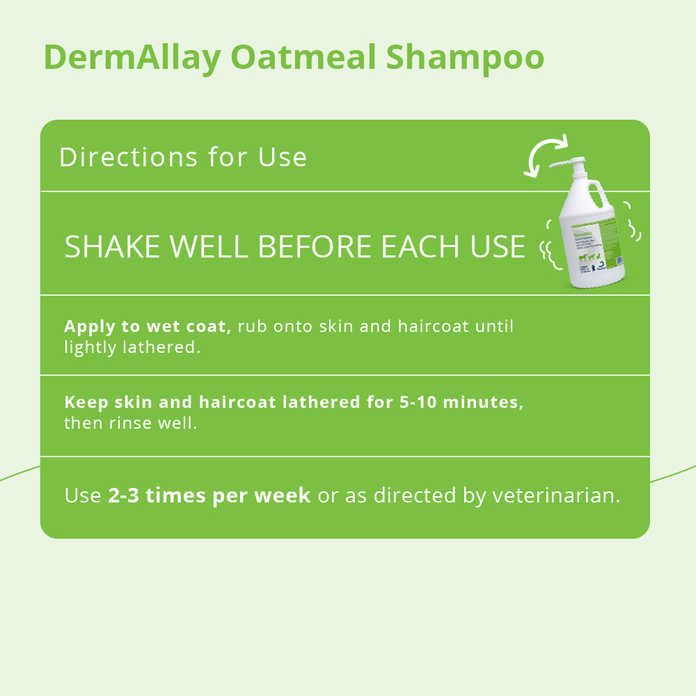 dermallay oatmeal shampoo gallons
