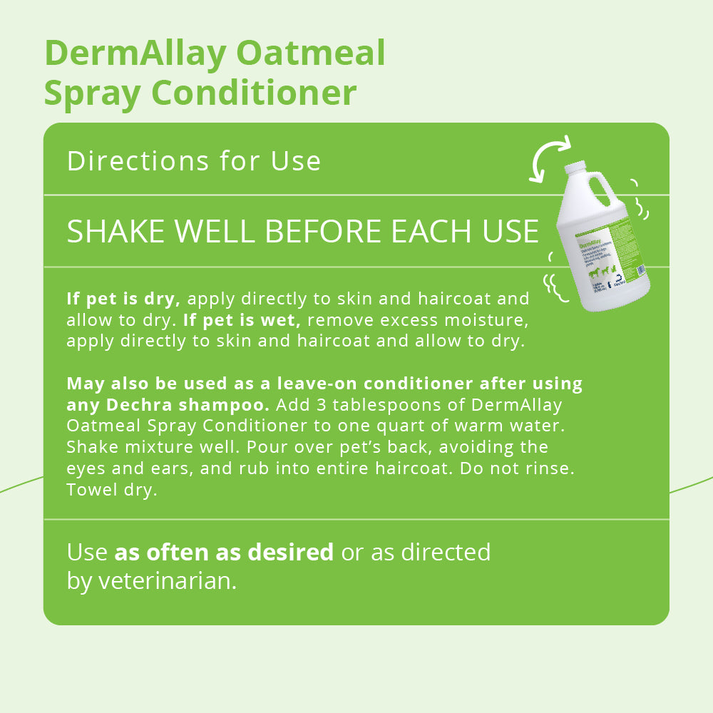 dermallay oatmeal conditioner gallons