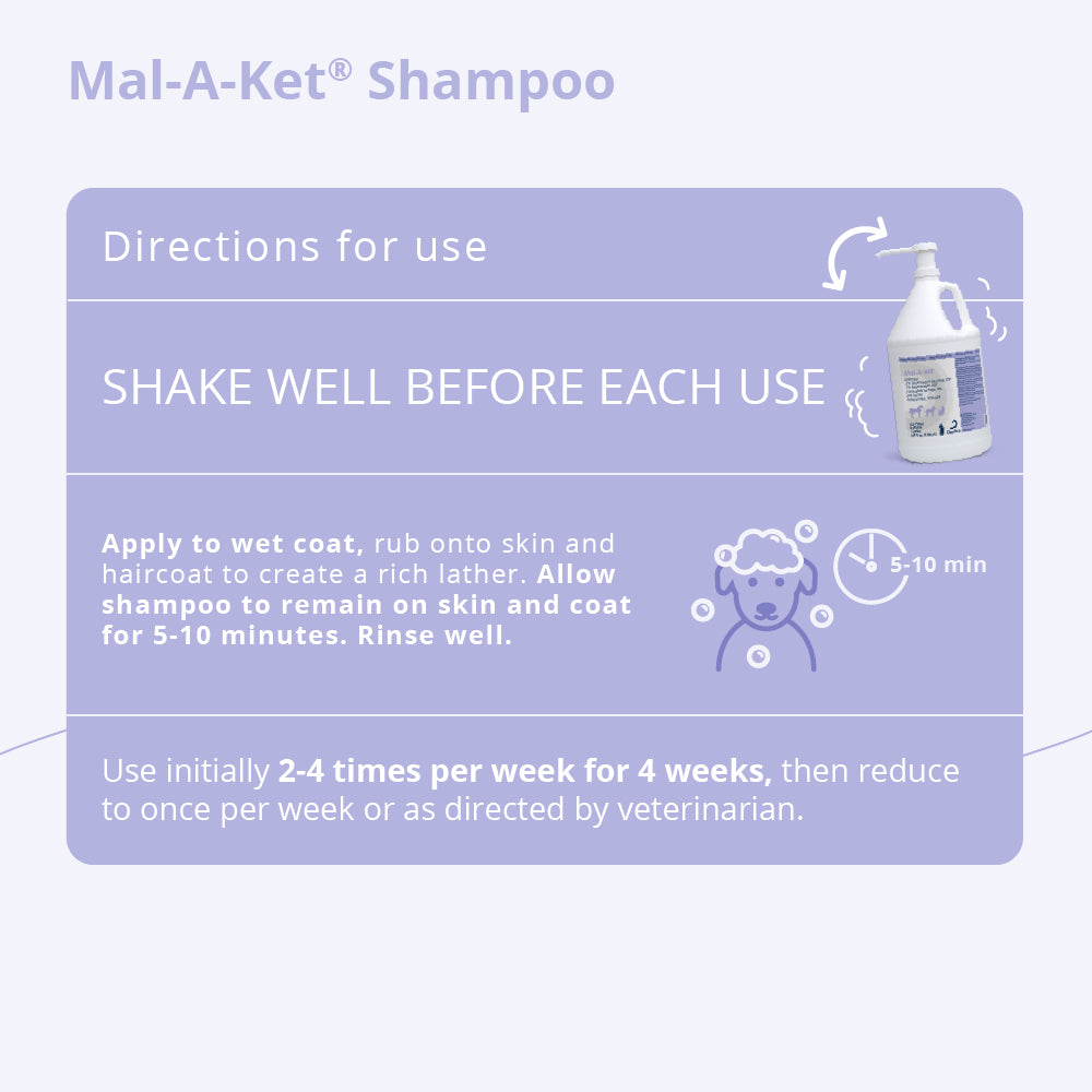 mal-a-ket shampoo, gallon