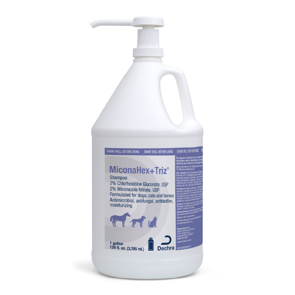 miconahex+triz shampoo, gallon