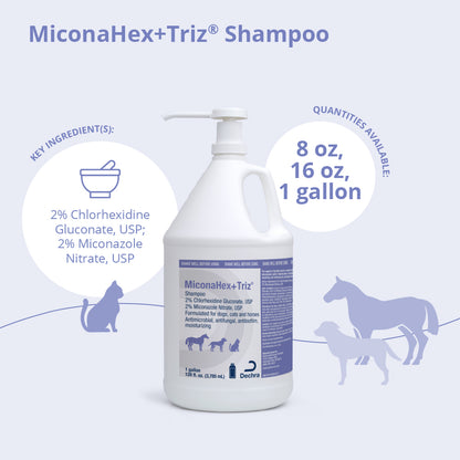 MiconaHex+Triz Shampoo, Gallon