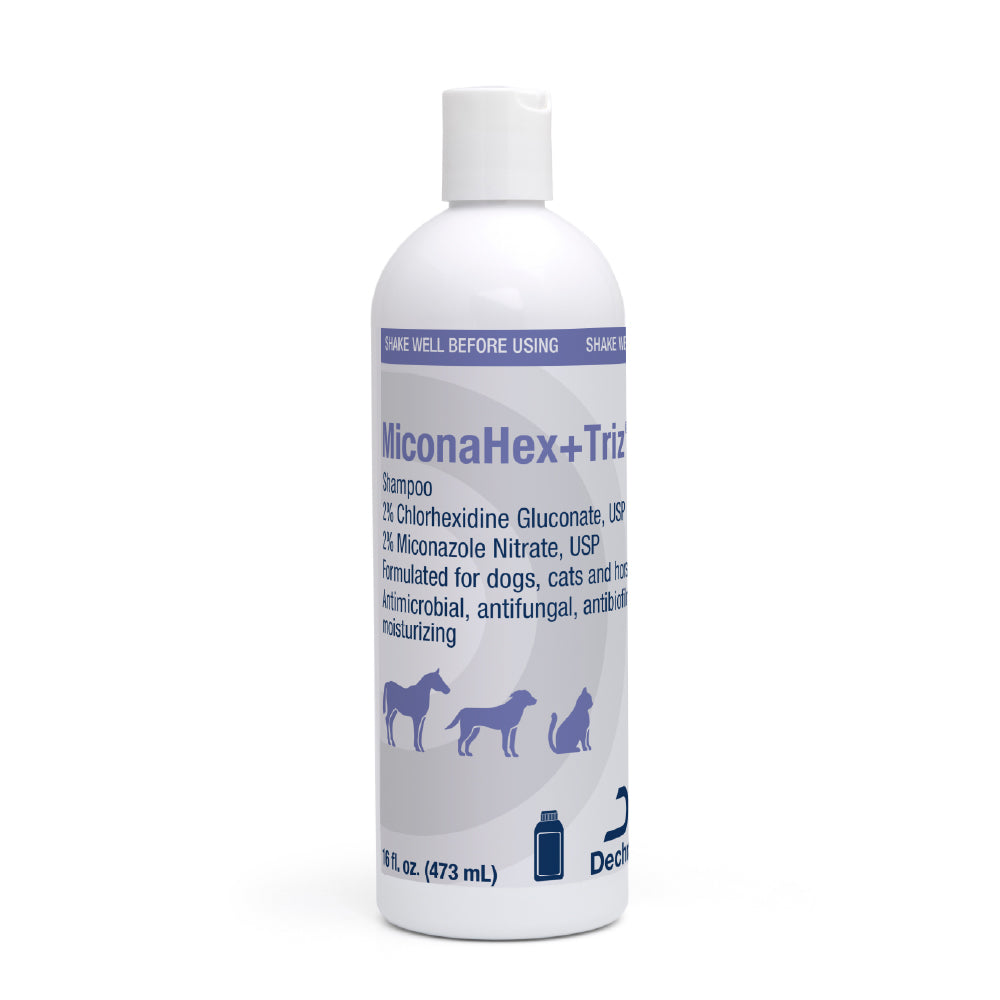 miconahex+triz shampoo, 16 oz