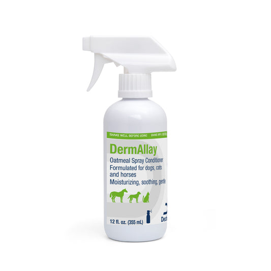 Dermallay Oatmeal Spray Conditioner for Dogs, Cats, & Horese, 12 oz