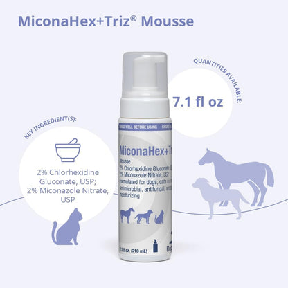 MiconaHex+Triz Mousse, 7.1 oz