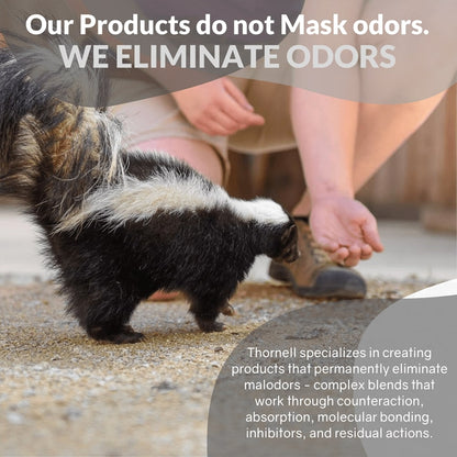 Skunk-Off  Skunk Odor Eliminator Shampoo & Spray for Dogs, Cats, Clothing & Furniture